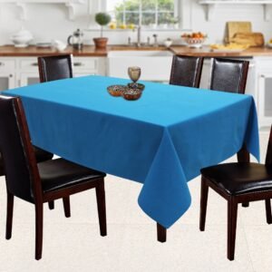Solid Blue Tablecloth – Sleek & Versatile Dining Essential
