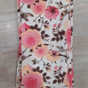 Vintage Floral Printed Kitchen Towel – Pink Rose Design