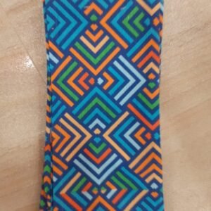 Vibrant Geometric Kitchen Towel – Multicolor Diamond Print