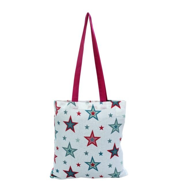 Starburst Canvas Tote Bag – Pop Style Everyday Essential